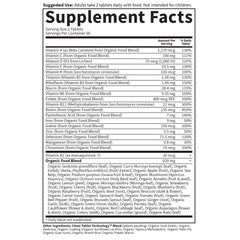 Organic herbs used in Garden of Life Organics Women's Multi formula