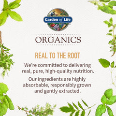 Vegan certification logo on Garden of Life Organics Women's Multi label