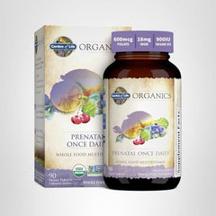One-a-day prenatal vitamins bottle indicating 90-day supply