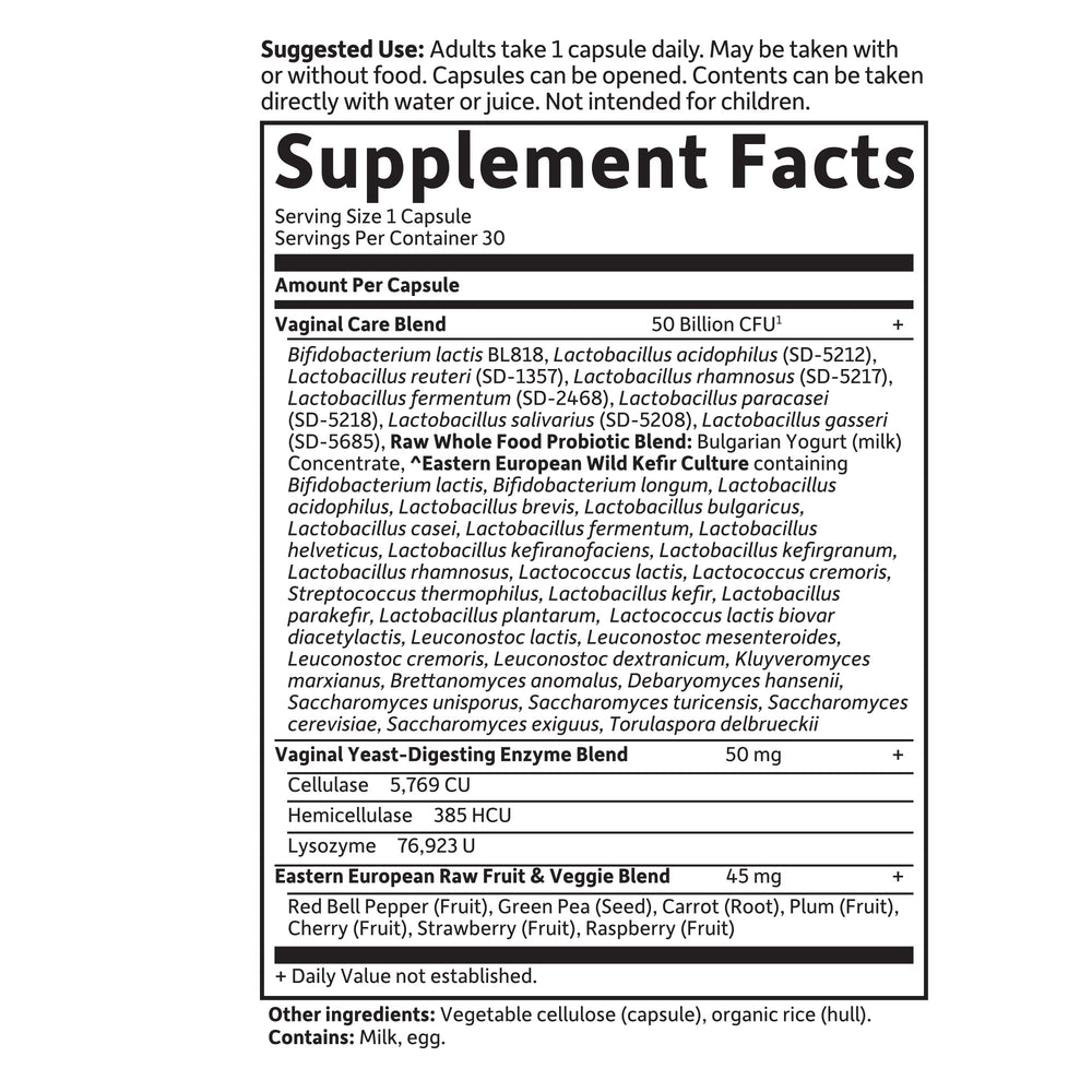 Illustration of eight probiotic strains