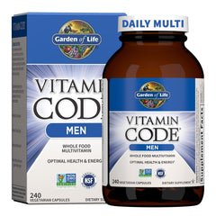 Garden of Life Vitamin Code Men’s Formula bottle front