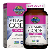 Bottle of Garden of Life Vitamin Code Women’s Multivitamin with Whole Food ingredients