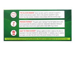 Garlique allicin potency concept graphic