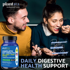 Gas and bloating relief digestive health image
