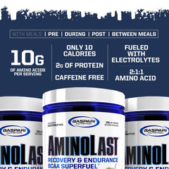 Gaspari AminoLast serving suggestions during a workout