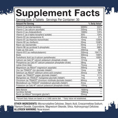 Gaspari Anavite bottle label close-up