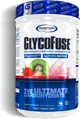 Gaspari Glycofuse bottle Strawberry Kiwi for sustained energy during workouts