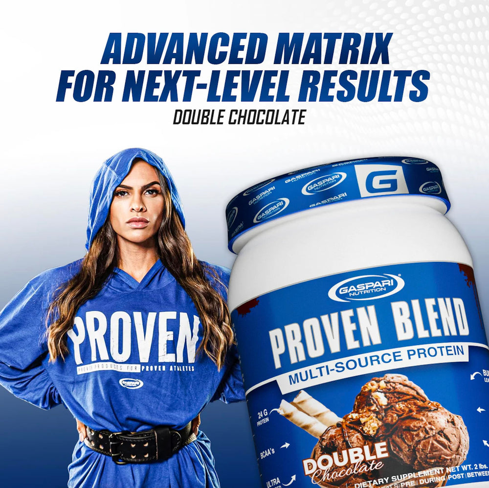 Gaspari Nutrition Proven Blend whey hydrolysate highlights fast-acting protein for quick recovery
