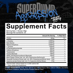 Gaspari Nutrition SuperPump Aggression berry-powder-dispense shows fruity flavor ideal for quick mix