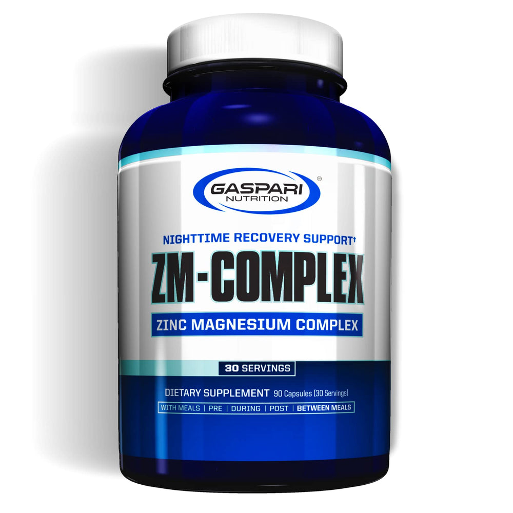 Gaspari Nutrition ZM-Complex bottle and capsules