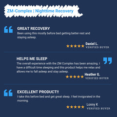 Lifestyle image illustrating sleep, recovery, and ZM-Complex