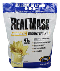 Gaspari Real Mass nutrition facts label