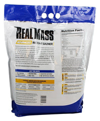 Vanilla Milkshake Real Mass 12 lb tub on surface
