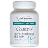 Gastro Enzyme Supplement bottle with capsules