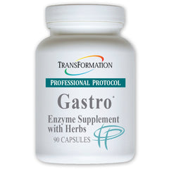 Gastro Enzyme Supplement bottle with capsules