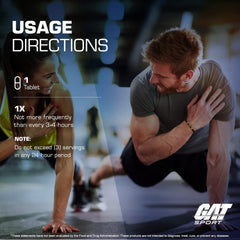 GAT Sport Essentials caffeine use-case workout scene highlighting endurance and alertness.