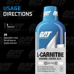 Blue Raspberry flavor L-Carnitine Liquid bottle with label