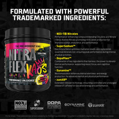 GAT SPORT Nitraflex KAOS Berry Lemonade during athlete-prep before training