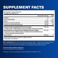 GAT SPORT Nitraflex label close-up highlights Nitrosigine formula.
