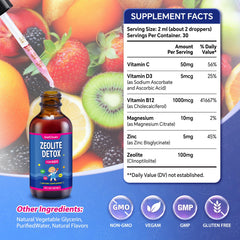 Strawberry flavor detox drops loved by kids