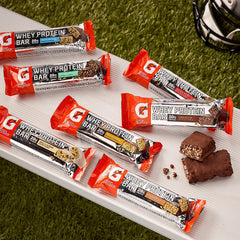Gatorade Whey Protein Recover Bars packaging-open shows ready-to-eat snack