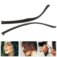 Eyeglasses frame repair with replacement temple arms