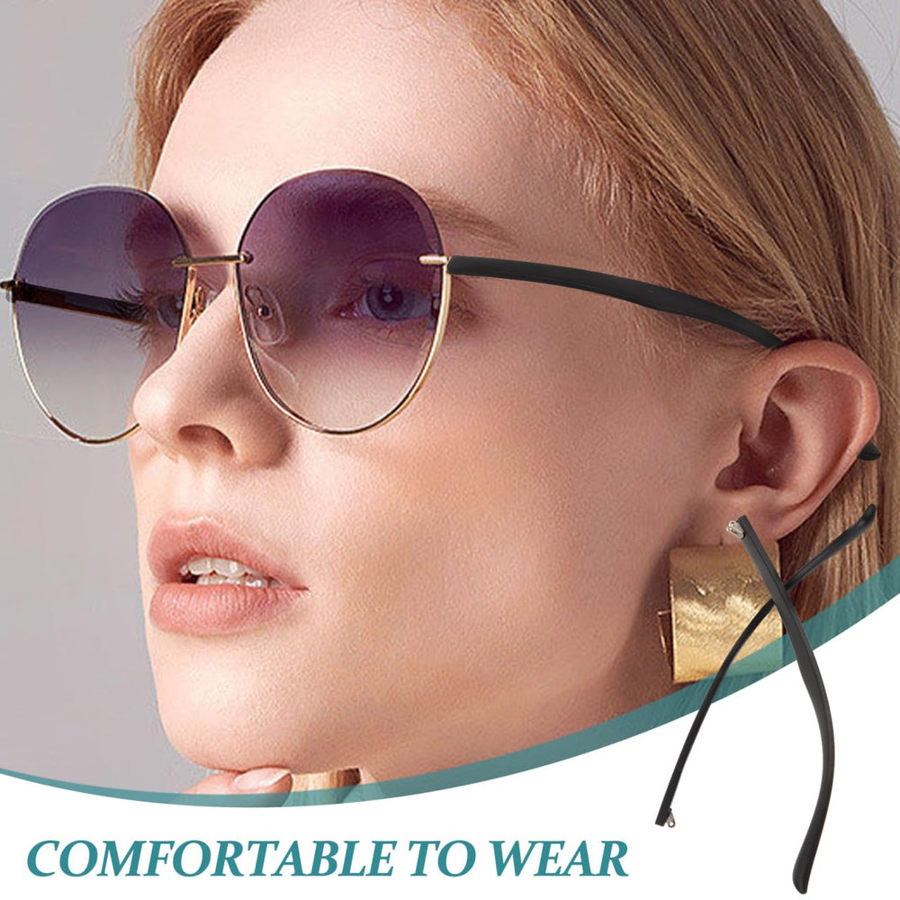 Temple replacement hardware for glasses
