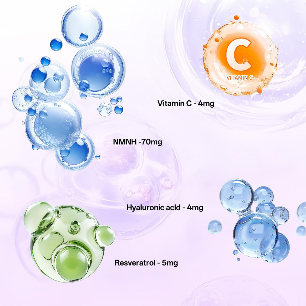 Gavradra NAD+Energy Patch back view showing adhesive patch