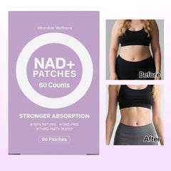 Gavradra NAD+Energy Patch ingredients visual