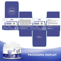 GBN Magnesium Cream for Sleep jar with label