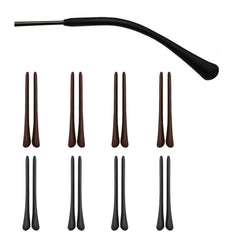 Gdnmpat eyeglass end tips in black color