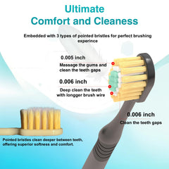 U-shaped electric toothbrush suitable for adults and kids