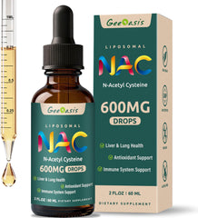 Geeoasis liposomal NAC drops bottle 600 mg