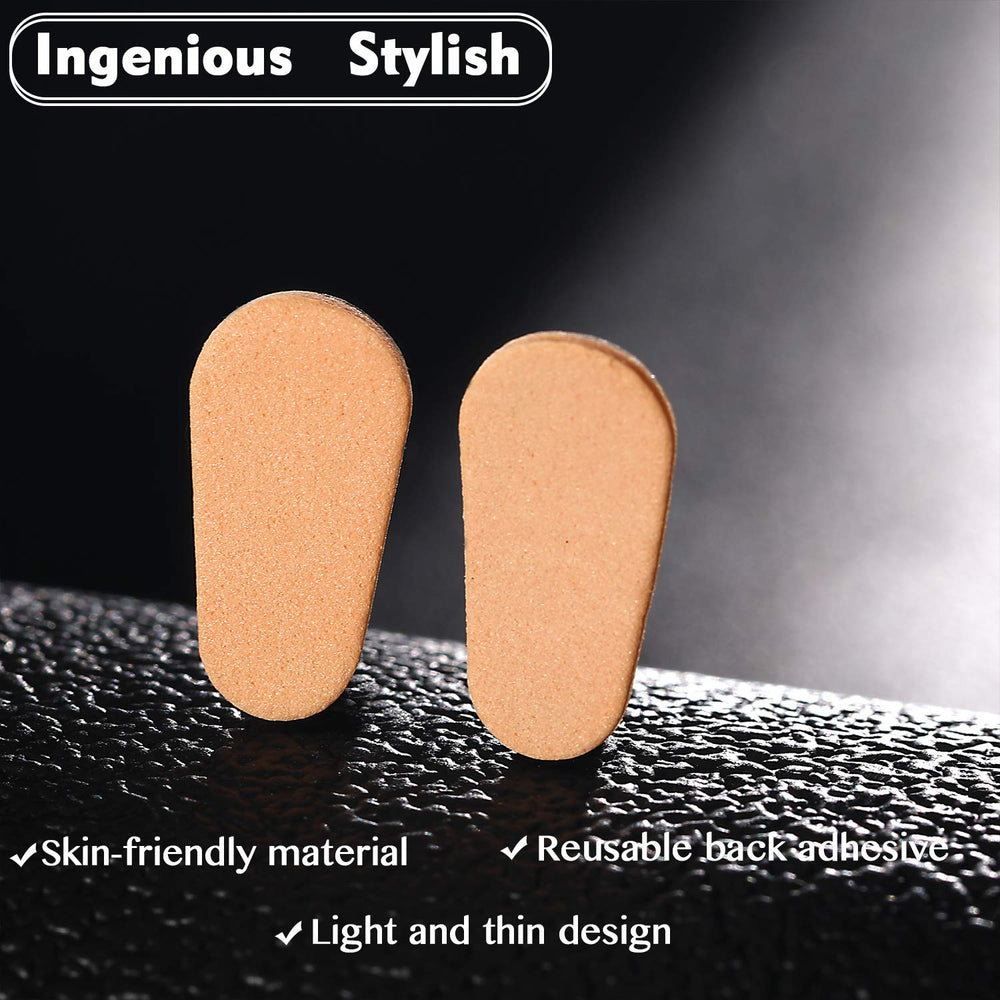 Self-adhesive back of nose pad for easy application