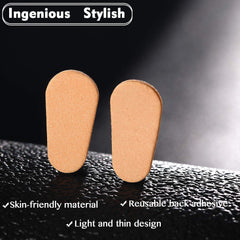 Self-adhesive back of nose pad for easy application