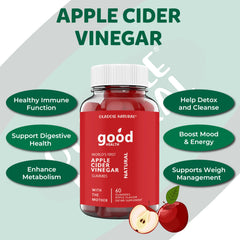 Gelatin-free and gluten-free ACV gummies