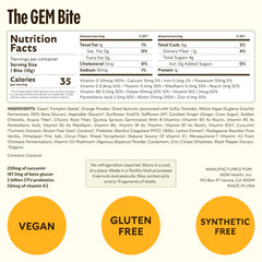 Soy-free GEM Daily nutrition bites