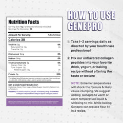 Collagen powder being added to a beverage in a kitchen