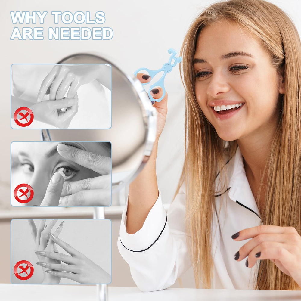 Applicator compatible with all types of contact lenses