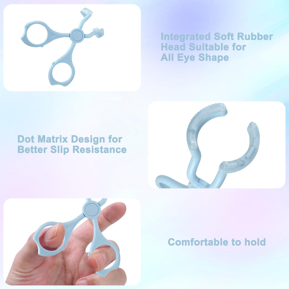 Hygienic design reduces finger contact during use