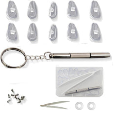Soft silicone nose pads for glasses included in the kit
