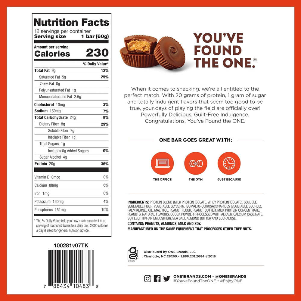 Generic ONE Bars on-the-go pack ideal for busy days