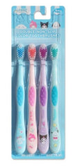 Whole 4-pack of cute character toothbrushes for kids