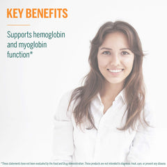 Liquid Iron drops in a glass with raspberry flavor