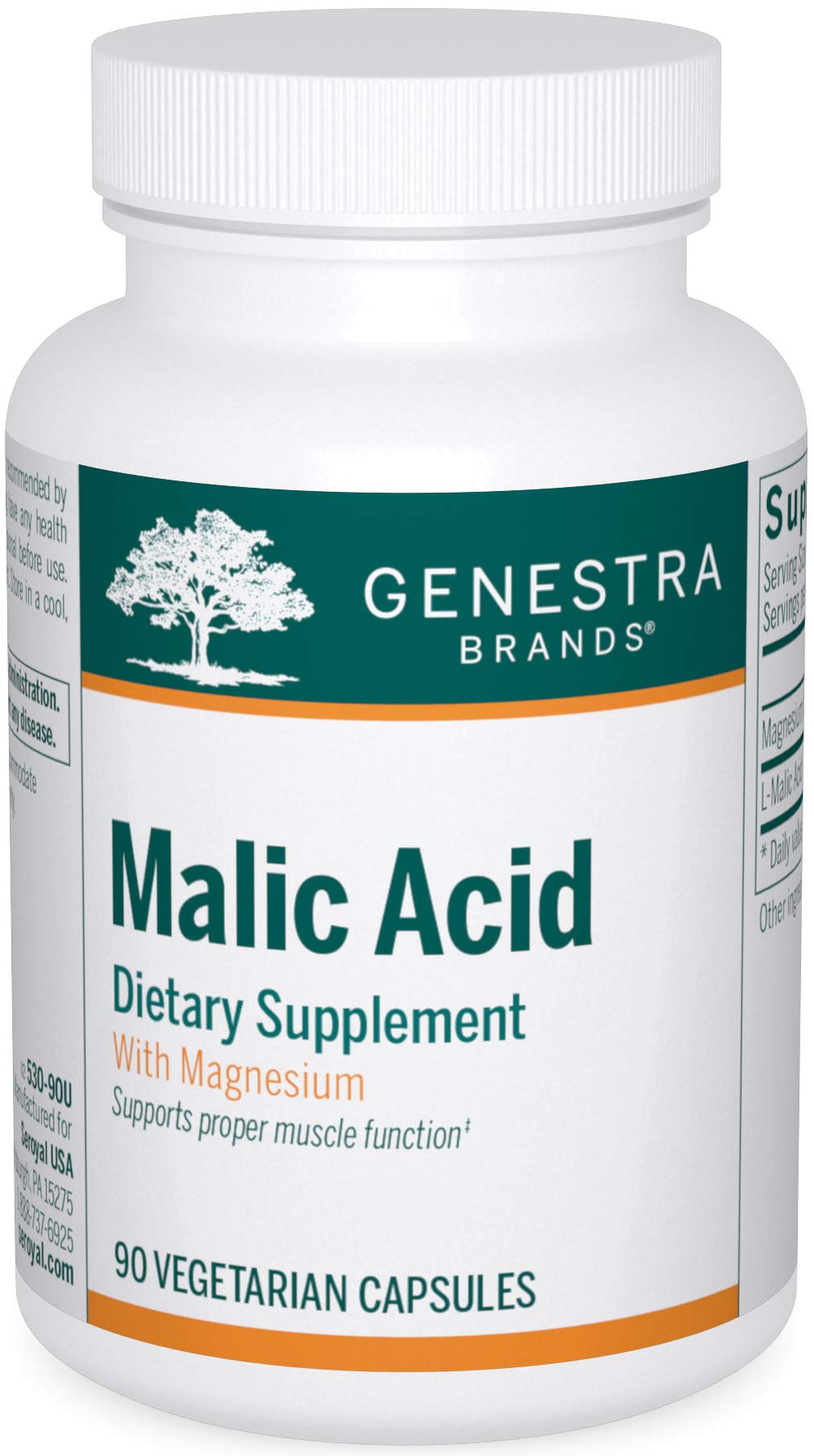 Genestra Brands Malic Acid 90 Capsule bottle front