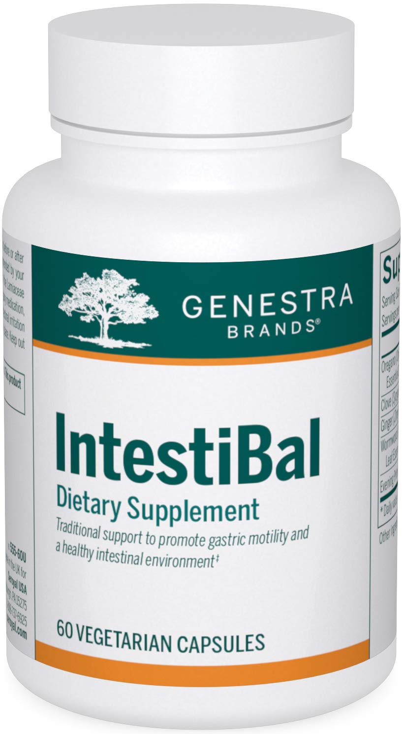 Genestra IntestiBal bottle and label