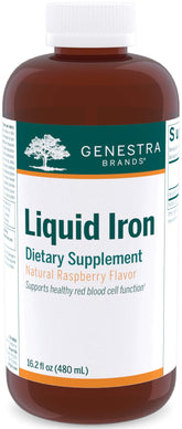 Genestra Liquid Iron bottle label