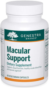 Genestra Macular Support bottle with 60 capsules