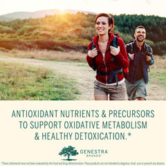 Genestra Sodium Alginate nutrition facts panel