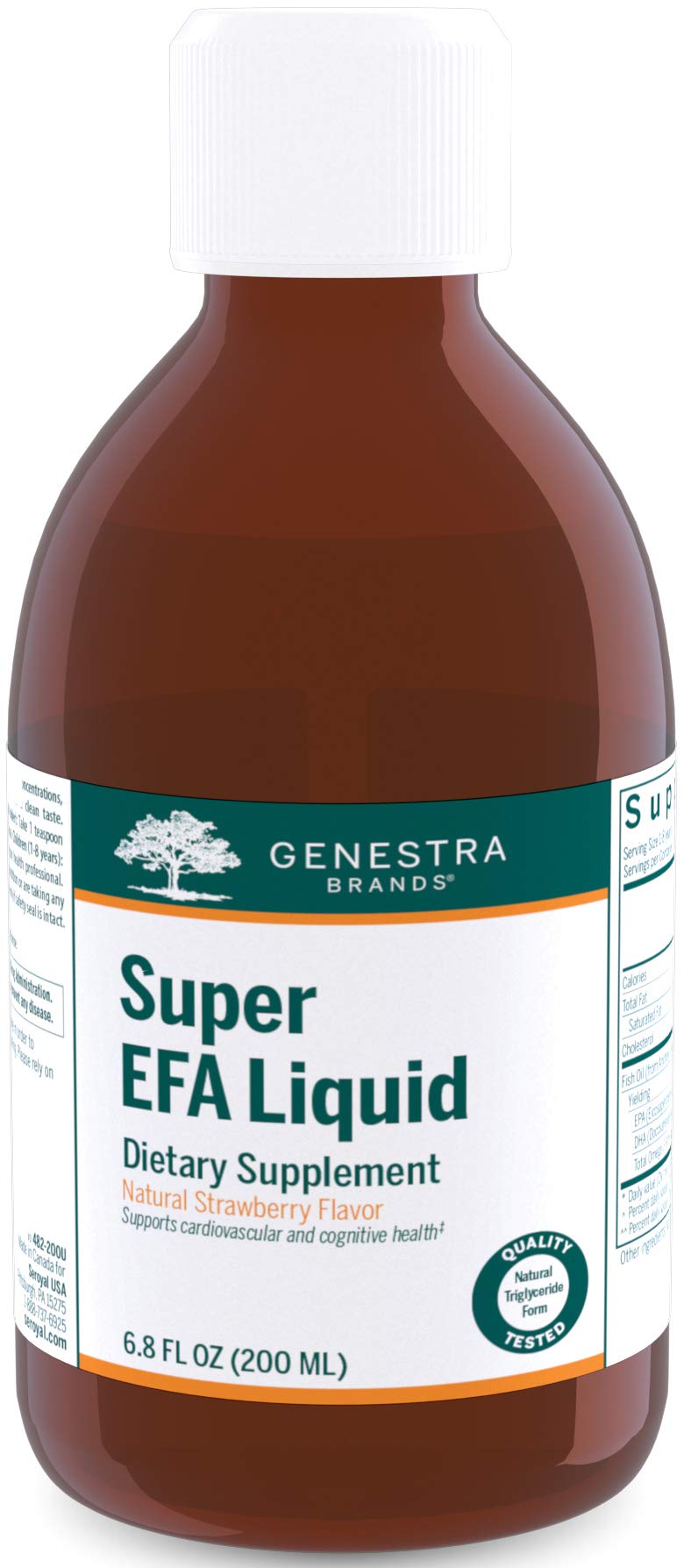 Genestra Super EFA Liquid bottle front view